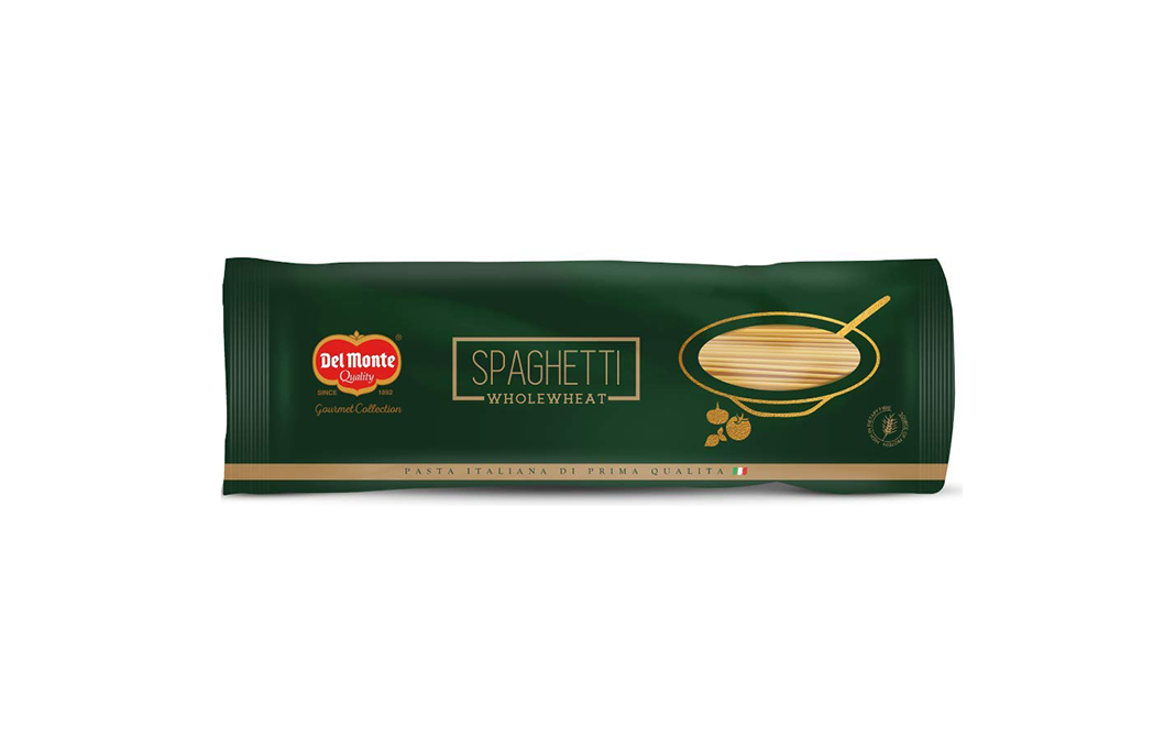 Del Monte Spaghetti Whole Wheat    Pack  500 grams